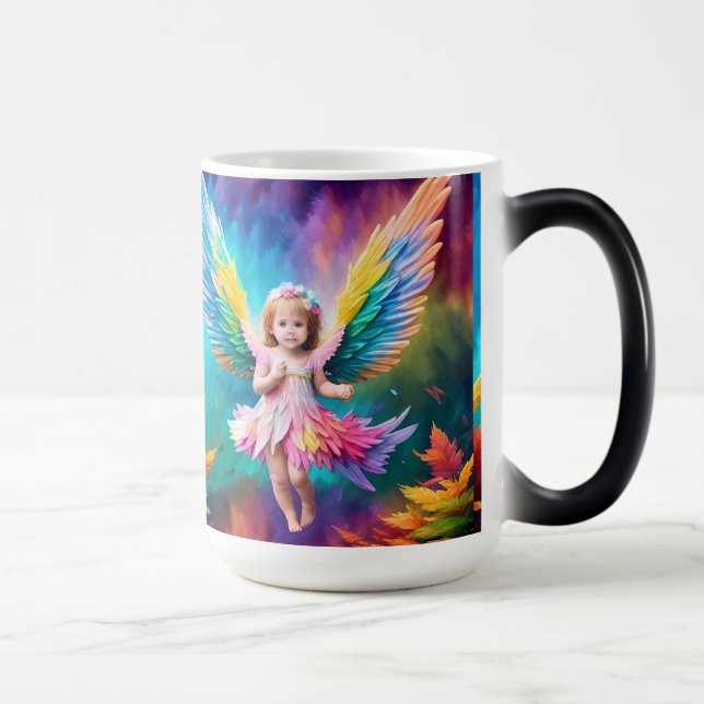 Taza Mágica Cute Baby Angel Wings Art-38424 (Derecha)