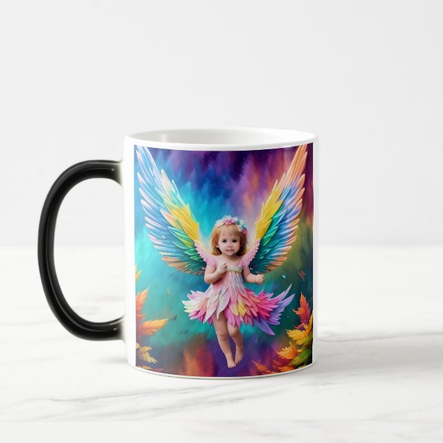 Taza Mágica Cute Baby Angel Wings Art-38424 (Izquierda)
