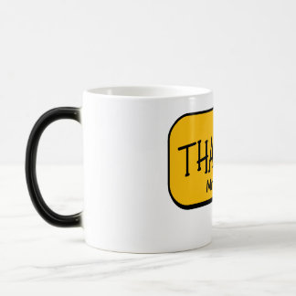 Taza Mágica Cute Funny Yellow Thank You Mug