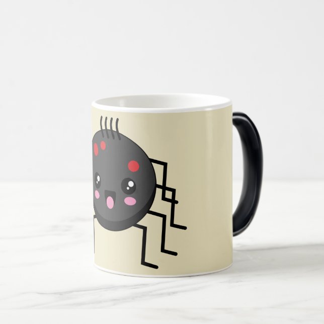 Taza Mágica Cute Kawaii Spider (Anverso derecho)