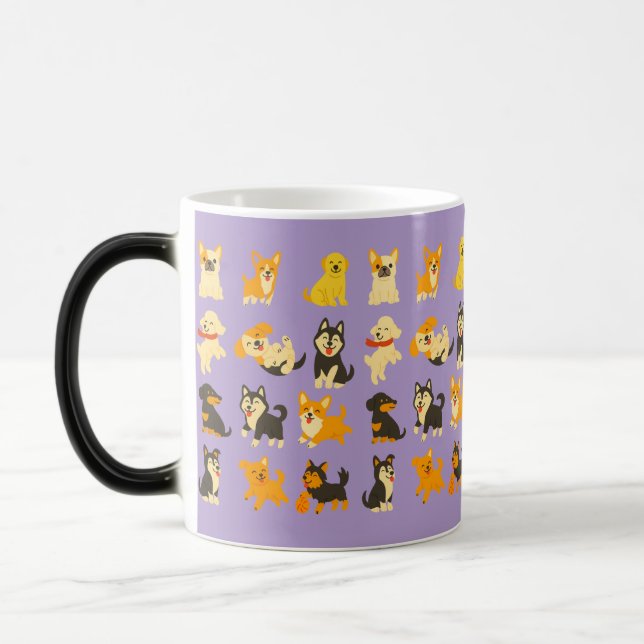 Taza Mágica Cute Puppies (Izquierda)