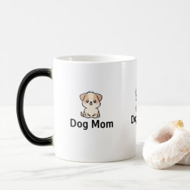 Taza Mágica Cute Puppy Dog Mom