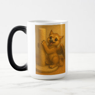 Taza Mágica Cuto bebé gran griffin de ojo arañado post fantasí