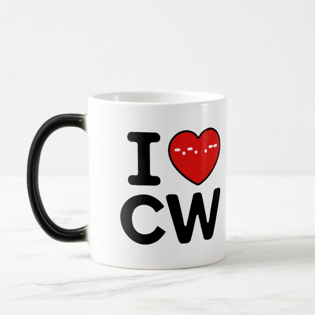 Taza Mágica CW Continua Wave Therapy Love (Izquierda)