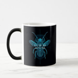 Taza Mágica Cyber Tech Bug Blueprint Software Engineer