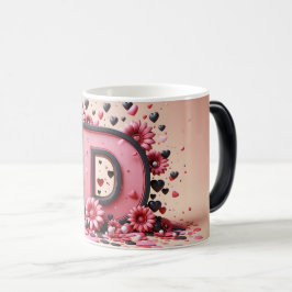 Taza Mágica D Valentine Alphabet 3D