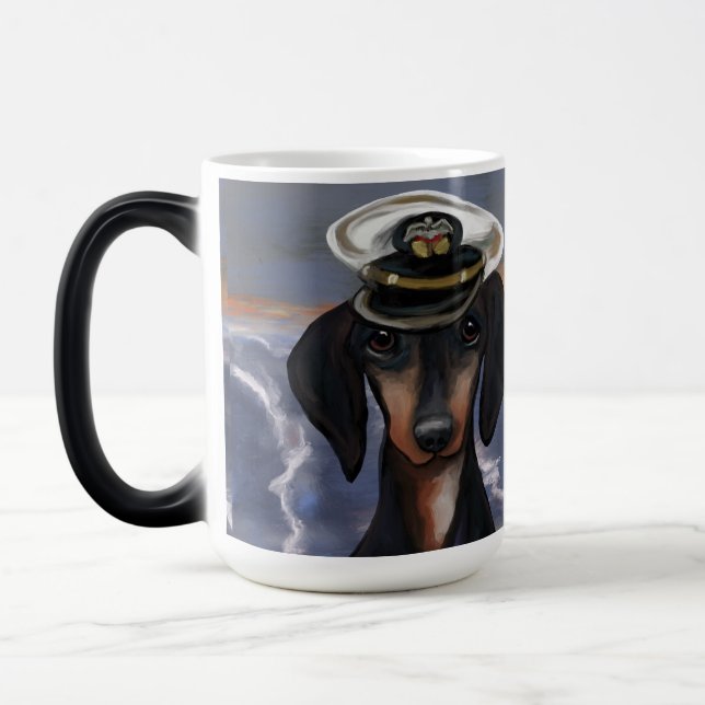 Taza Mágica Dachshund (Izquierda)