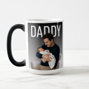 Taza Mágica Dad Photo This Year Name Best Daddy Ever