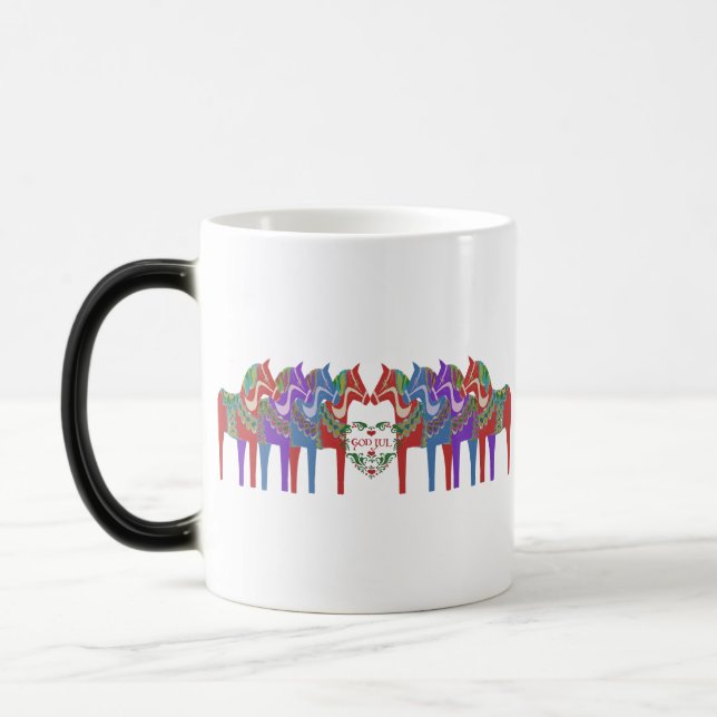 Taza Mágica Dala escandinava asesina a Navidades de Dios Jul (Izquierda)