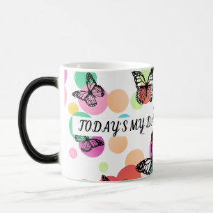 Taza Mágica Dance butterflies Garden