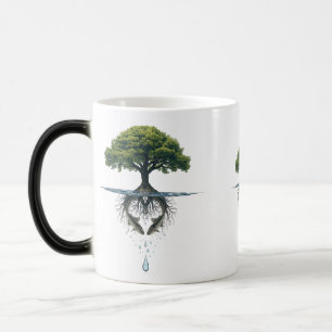 Taza mágica de amor incondicional con cambio de co