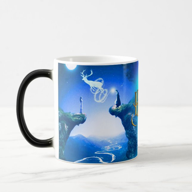 taza mágica de Harry Potter (Izquierda)