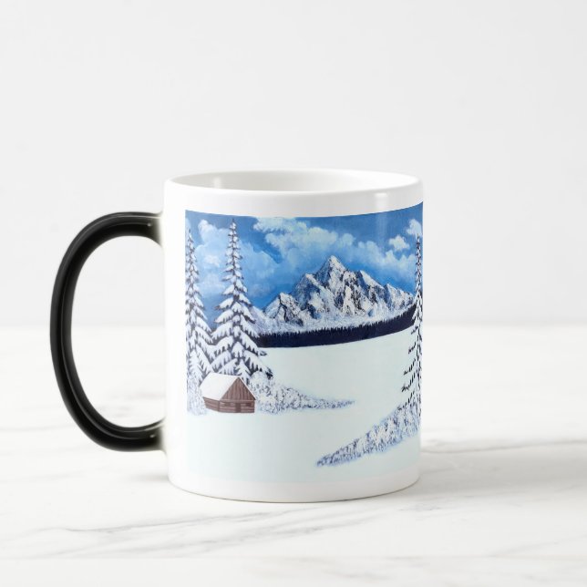 Taza mágica de invierno mágico (Izquierda)