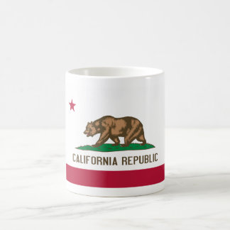 Taza Mágica de la Bandera de California