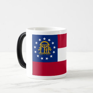 Taza Mágica de la Bandera de Georgia
