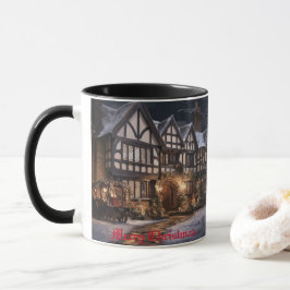 Taza Mágica de Navidades Rústicos
