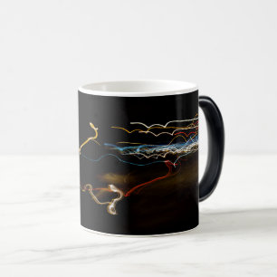 taza mágica de tirador negro