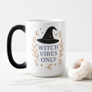 Taza Mágica Decoración elegante y celestial de Halloween con v