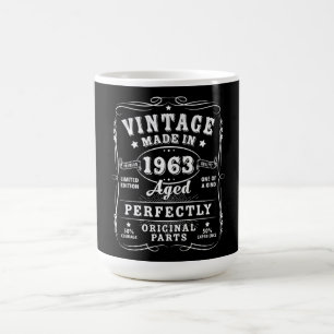 Taza Mágica Decoraciones divertidas para cumpleaños 60 vintage