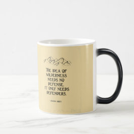 Taza Mágica Defender el salvaje