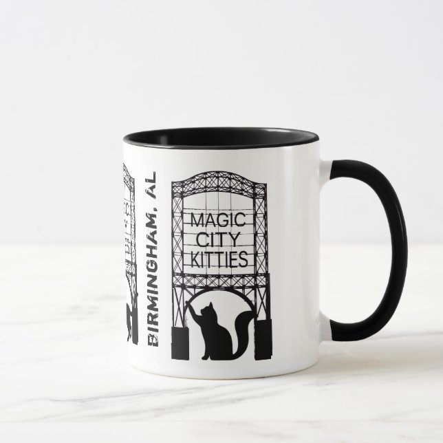 Taza mágica del campanero de los gatitos de la (Derecha)
