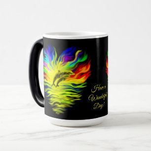 Taza Mágica Delfines al sol