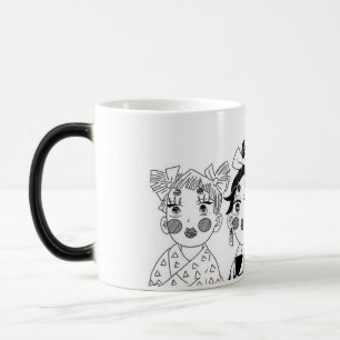 Taza Mágica Demon Slayer Mug - Inosuke, Tanjiro y Zenitsu Mang