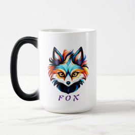 Taza Mágica Der Bunte Fuchs - Kopf Portrait
