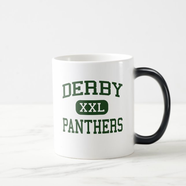 Taza Mágica Derby - panteras - alternativa - Derby Kansas (Derecha)
