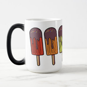 Taza Mágica Desfile de paletas congeladas arcoíris