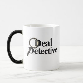 Taza Mágica Detective de Ofertas – Cazador de Gangas Divertido