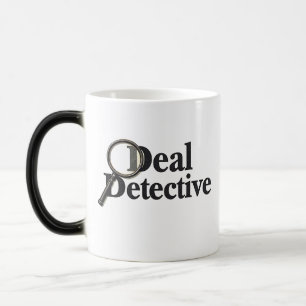 Taza Mágica Detective de Ofertas – Cazador de Gangas Divertido
