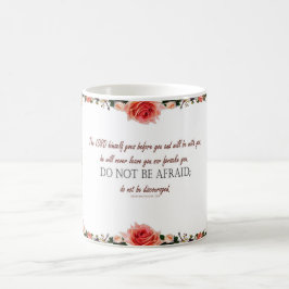 Taza Mágica Deuteronomio 31:8, 'No tengas miedo'