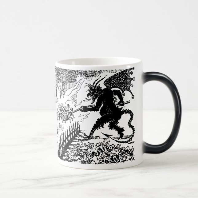Taza Mágica Devil Roasting Sinners Mug (Derecha)