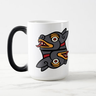 Taza Mágica Día 10 del Calendario Azteca - Itzcuintli