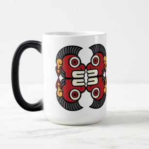 Taza Mágica Día 11 del Calendario Azteca - Ozomahtli