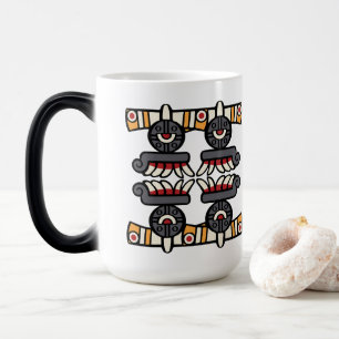 Taza Mágica Día 19 del Calendario Azteca - Quiahuitl