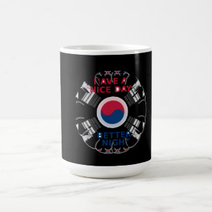 Taza Mágica Día agradable, noche mejor con gratitud