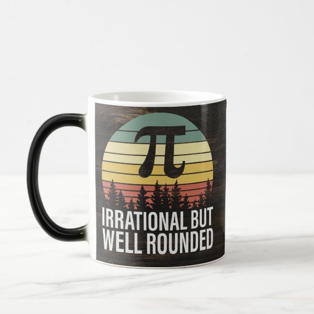 Taza Mágica Día de la Ip Retro Vintage - Irracional pero bien  (Izquierda)