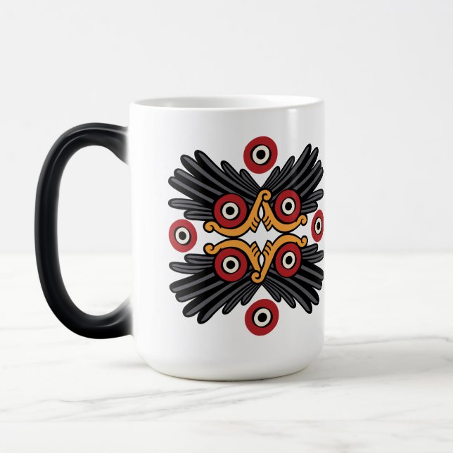 Taza Mágica Día del Calendario Azteca 09 - Atl (Izquierda)