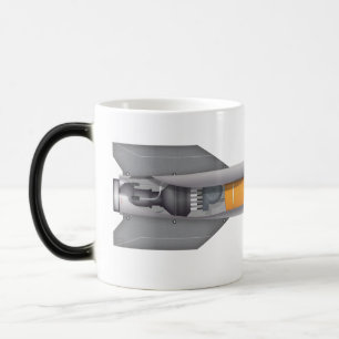 Taza Mágica Diagrama de Cohete