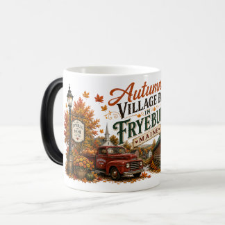 Taza Mágica Días de otoño en Fryeburg en color
