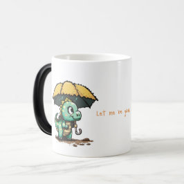 Taza Mágica Dino con Umbrealla