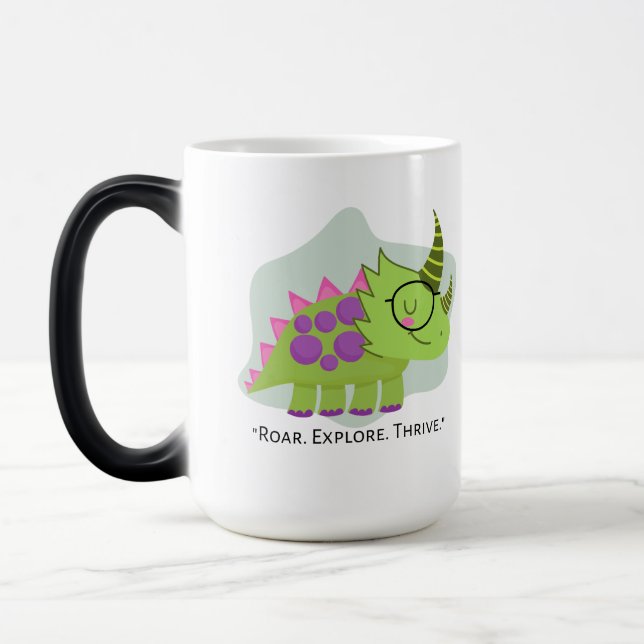 Taza Mágica Dinosaurio (Izquierda)