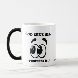 Taza Mágica Dios lo vea todo