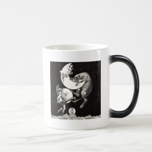 Taza Mágica Diosa lunar celestial antigua y Osa Mayor