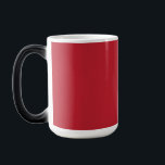 Taza Mágica Diseño cautivador del borde blanco de fondo rojo<br><div class="desc">Mejora tu sitio web con un fondo rojo minimalista y moderno,  diseño de borde blanco. Eleva tu esquema de colores con imágenes elegantes y creativas para un aspecto sencillo y elegante".</div>