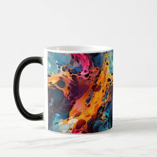 Taza Mágica Diseño colorido (Izquierda)