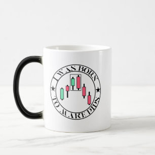 Taza Mágica Diseño comercial Patrón bajista Pips