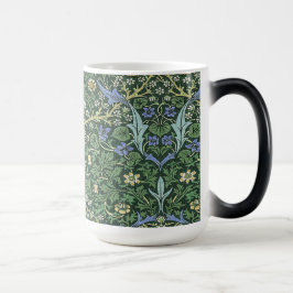 Taza Mágica Diseño de arte floral William Morris
